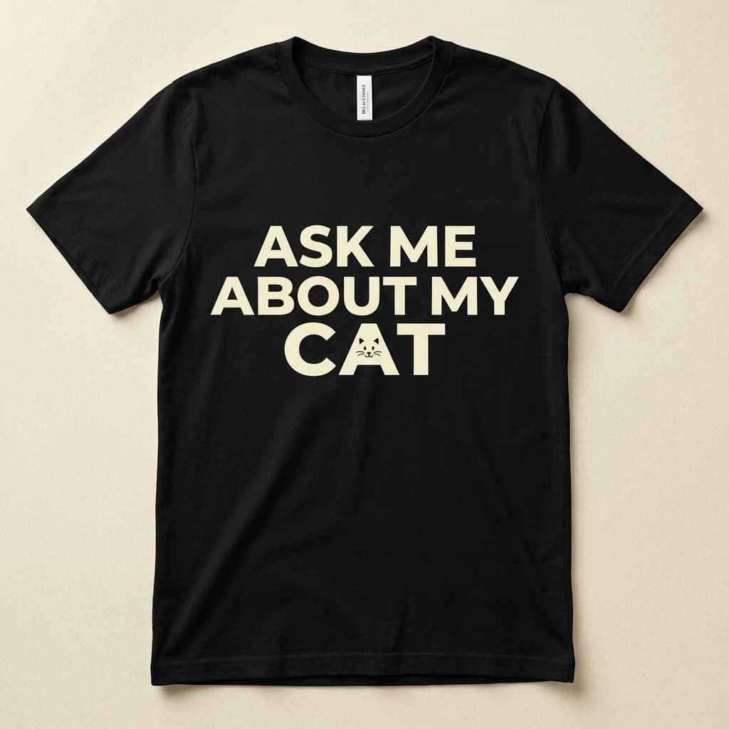 Ask Me About My Cat