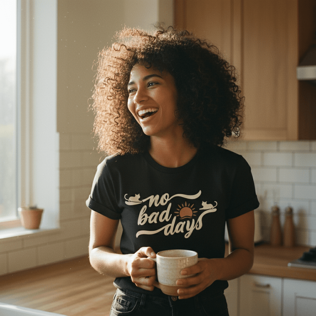No Bad Days — worn